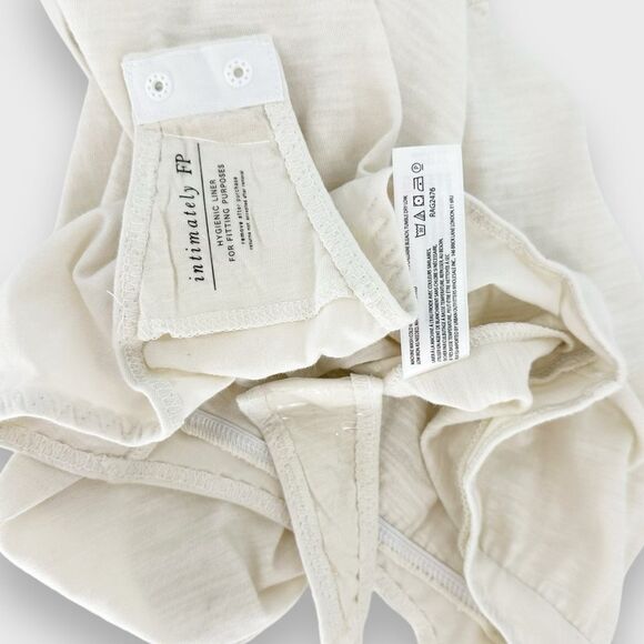 FREE PEOPLE INTIMATELY NWT Tee Off Thong Bodysuit -ivory- size XS OB1297817 - Picture 6 of 7